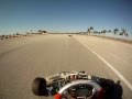 5 year old Jo Nunez Micro Max testing at Homestead on 1/7/12