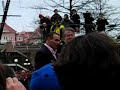 petite prise de parole de notre capitaine devant les 6000 volontaires de la coupe du monde de rugby, apr�s la belle victoire dans le tournoi des vi nations!