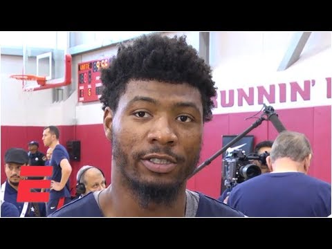 Video: Marcus Smart jokes that Kemba Walker talks more than he expected him to | FIBA World Cup