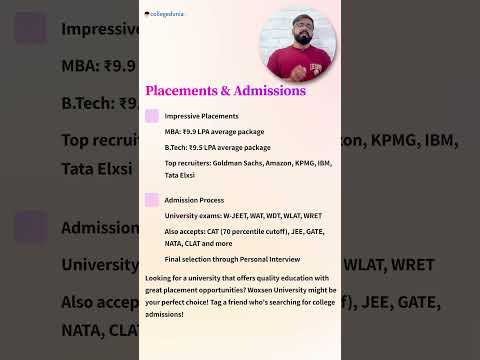 Woxsen University Hyderabad General video thumbnail 4