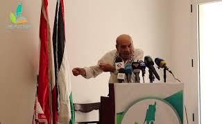 موسوعة القرى الفلسطينية I مؤتمر الإطلاق في نقابة الصحافة في بيروت شاهد النكبة  داوود ناصر