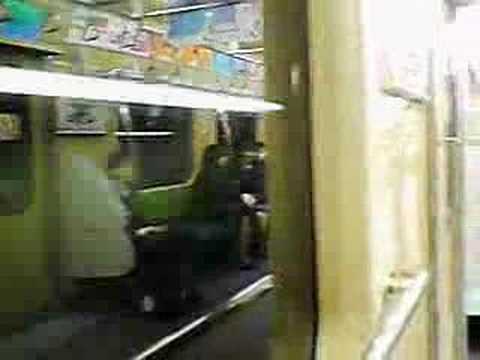 Train ride in Tokyo,Japan (Tokyu Ikegami Line)