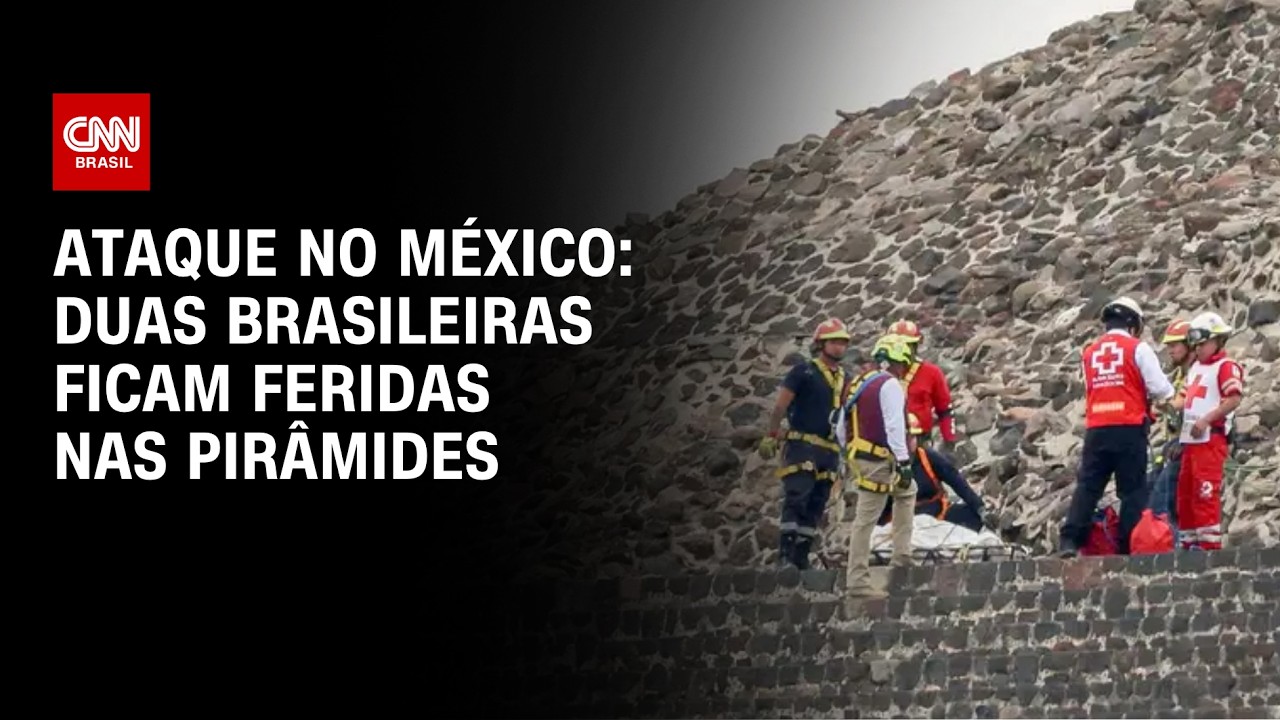 Brasileiras ficam feridas em ATAQUE ÀS PIRÂMIDES no México; veja IMAGENS