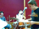 durante le registrazione x i musical Grease ke metteremo in scena il 12 e 13 luglio