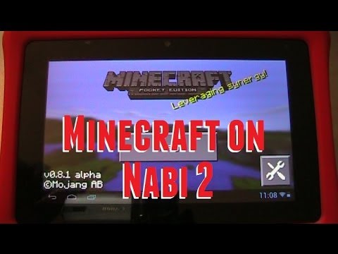 how to get minecraft on nabi xd