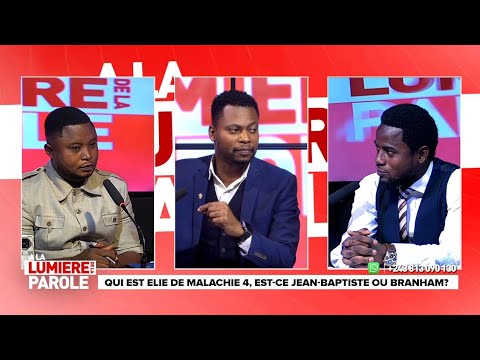 JEAN-BAPTISTE OÙ BRANHAM, QUI EST ÉLIE DE MALACHIE 4? BEN NATHAN À COUTEAU TIRÉ AVEC PROPHÈTE ONESIM