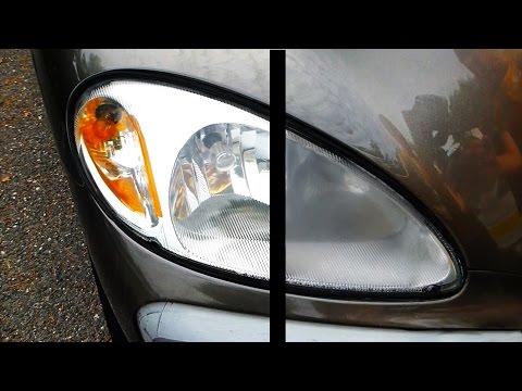 how to repair yellow headlights