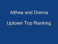  alrhea and donna uptown top ranking reaggae
