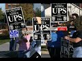 teamsters local 2727 informational picket of ups oct 30, 2008