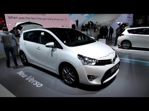2013 Toyota Verso Diesel 7-Seats – Exterior and Interior Walkaround – 2012 Paris Auto Show 2013 Toyota Verso Diesel 7-Seats – Exterior and Interior Walkaround – 2012 Paris Auto Show