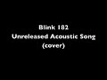 Blink 182 - unreleased acoustic song (I DON