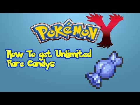 how to get more rare candies in pokemon x