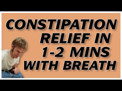 how to relieve severe constipation