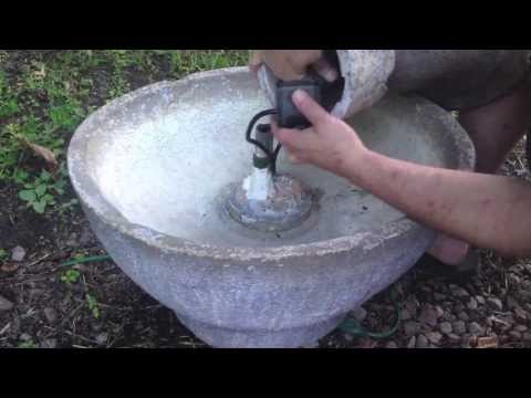 How to fix and replace a water fountain pump (a Tetra pump)