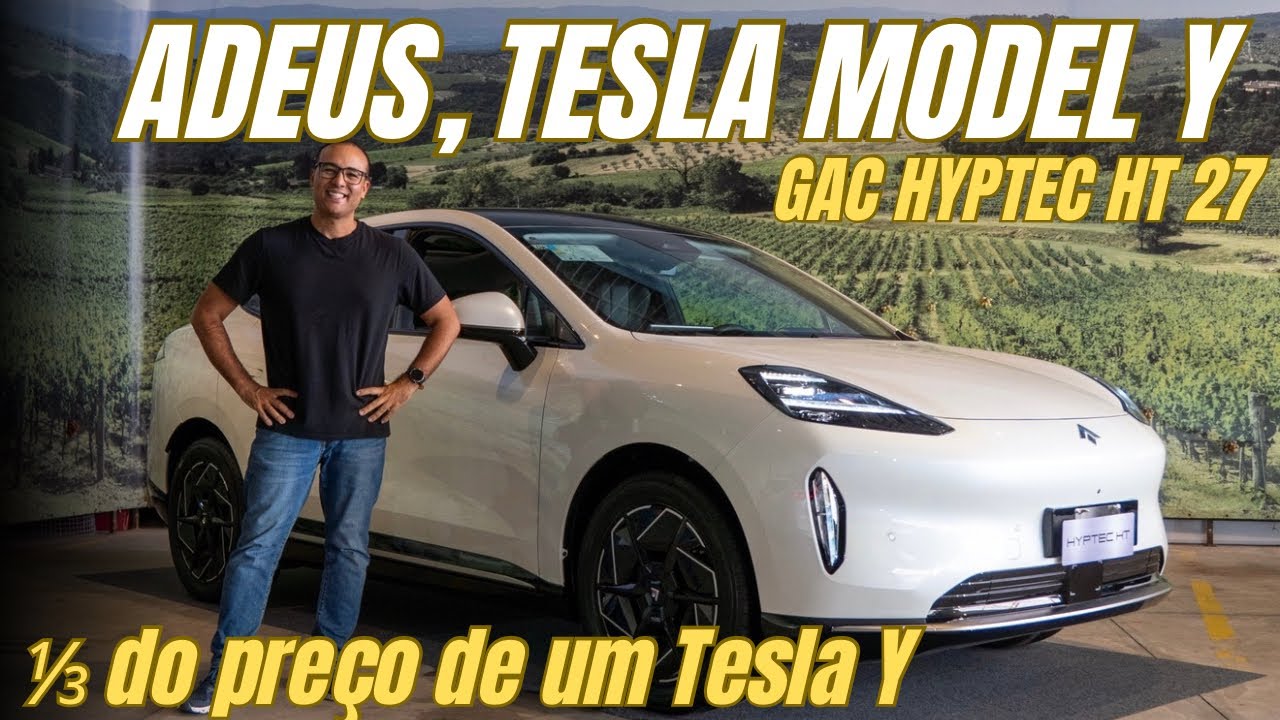 GAC HYPTEC CHEGOU EM 2027 - MUITO MAIS BARATO que um Tesla Model Y
