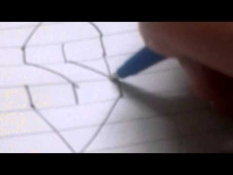 how to draw a super s
