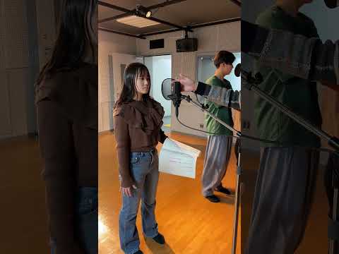 アニメーション・CG科「卒業制作」作品のアフレコを実施