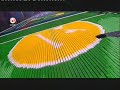 11700 Dominos per second !!!! 11700 Dominos per second !!!!