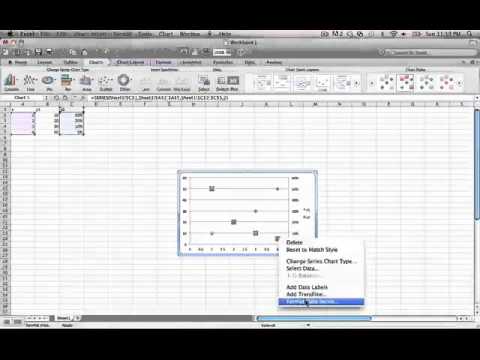 how to draw in excel with two y axis