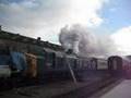 Class 37003 restarting after some winter prep work