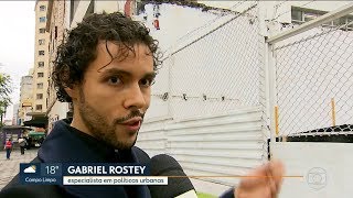Gabriel Rostey fala no SPTV - Painéis de artistas famosos estão se perdendo por falta de cuidado