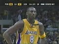 2003-02-21: Kobe Bryant 40 points, 7 rebounds, 5 steals vs. Trail Blazers (8/9 40 point streak) 2003-02-21: Kobe Bryant 40 points, 7 rebounds, 5 steals vs. Trail Blazers (8/9 40 point streak)