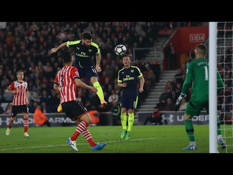 Video: Arsenal push past Southampton in 2-0 win