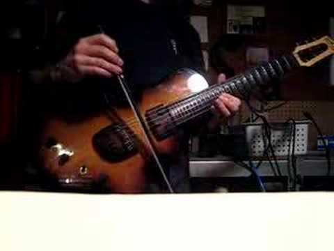 Bowed Guitar Etude