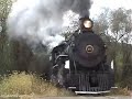 During its 2007 Fall Spectacular, the East Broad Top Railroad put together a coal train typical of those seen in the last years of common carrier service.  The EBT's primary sources of traffic in the 1950s were coal and ganister rock (a type of quartz used in the manufacture of firebrick), both transported by steel hoppers.  And even after passenger service was no longer offered, crews often preferred the smoother ride of the combines to that of the jarring cabooses.Watch the EBT as it was in 1955, just before the end of the common carrier era, on a typical misty morning in central Pennsylvania.