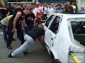 Gijs Boeijen car flip @ Sterkste Man en Vrouw van Amsterdam