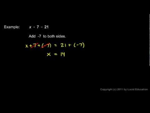 how to isolate the y variable
