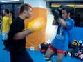 kick sparring in kakukuri 1