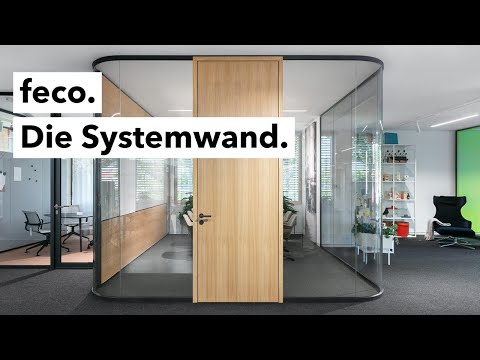The feco system. Partition walls create spaces.
