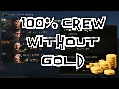 how to train crew faster wot
