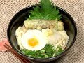 How to Make Bukkake Udon (Japanese Cold Udon Noodles)