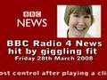 BBC Radio 4 News Hit by Giggling Fit...