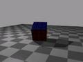 rubik's cube falling