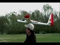 rc flying. glider soars to awesome music. hippies smell.