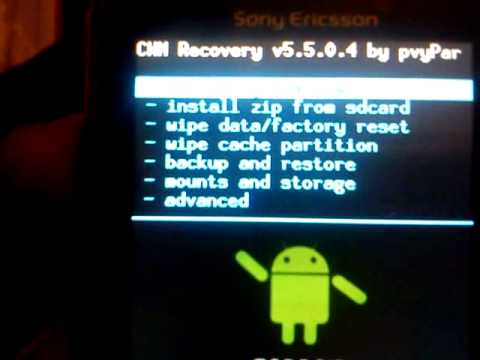 how to recovery cwm