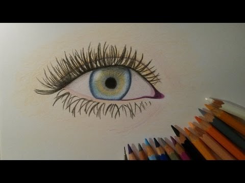 how to draw eyes easy