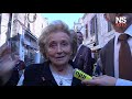 mardi 27 mars, nicolas sarkozy �tait � gu�rande (loire-atlantique) accompagn� de bernadette chirac. elle nous explique pourquoi elle le soutient.