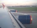 Takeoff from Rwy 25L on Aeroflot's SU551 service from Moscow Sheremetyevo to Bangkok Suvarnabhumi. The flight took place on August 28th 2009 onboard RA-96007, one of only six Il-96-300 in service with Aeroflot. No idea where the whistling noise came from, but you can see the old (now closed) and new SVO terminals.