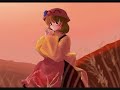 A song from the game Mountain of Faith, with a picture of the harvest goddess Minoriko Aki. Enjoy!