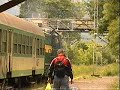 Kolej - poci?g Wa?brzych - Lubawka na stacji Bogusz�w G-W
