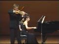 Geiger Tymur Melnyk Violinist Risa Yasuda Brahms Sonata 1/4