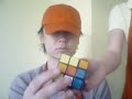 Solving Rubiks Cube at babyblonde waffles in Los Angeles