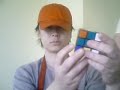 Solving Rubiks Cube at babyblonde waffles in Los Angeles