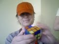 Solving Rubiks Cube at babyblonde waffles in Los Angeles