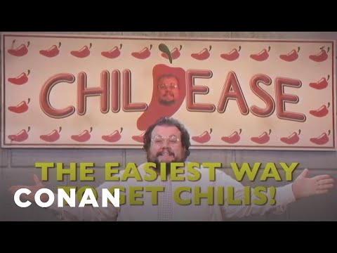 ChilEase: The Easiest Way To Get Chili’s! - CONAN on TBS
