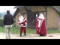 Kerstman VS. Sinterklaas vechten Kerstman VS. Sinterklaas vechten